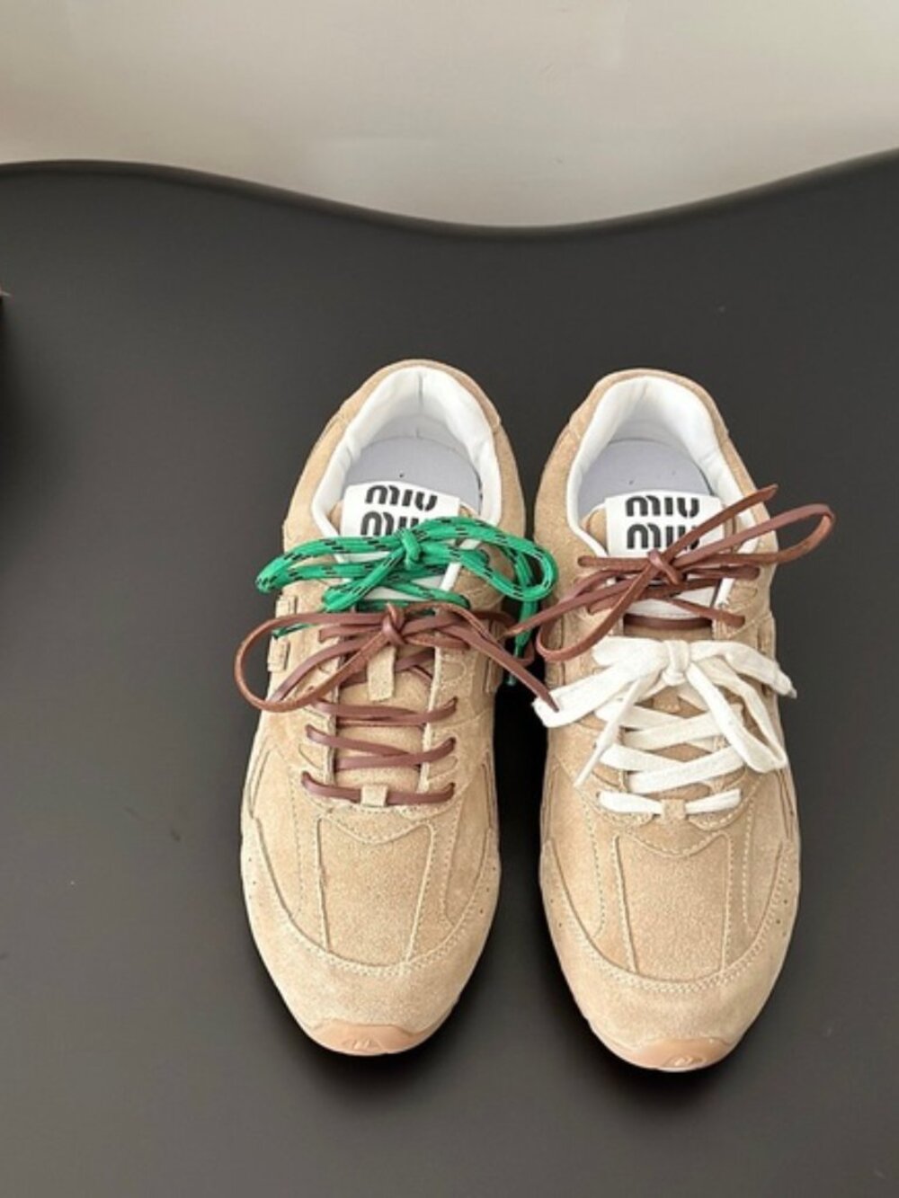 New Balance x MIU MIU NB 530 SL Women's Casual Sneakers - Picture 2 of 9